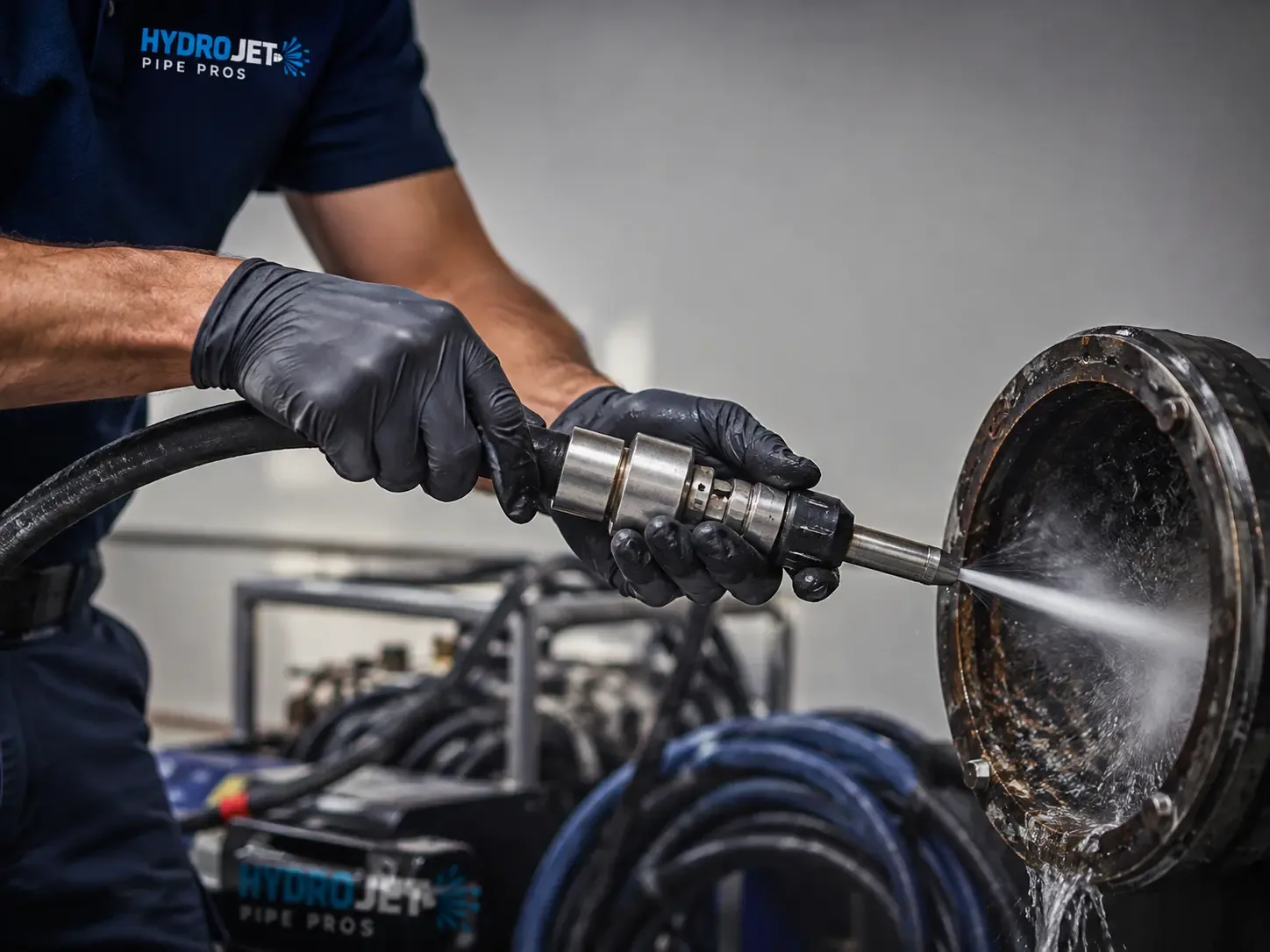 Hydro Jet Pipe Descaling in Marine City, MI